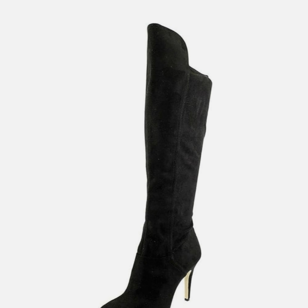 INC International Concepts Black Over the Knee Boots